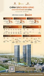 Chính sách bán hàng Tower A Masteri Rivera Đà Nẵng